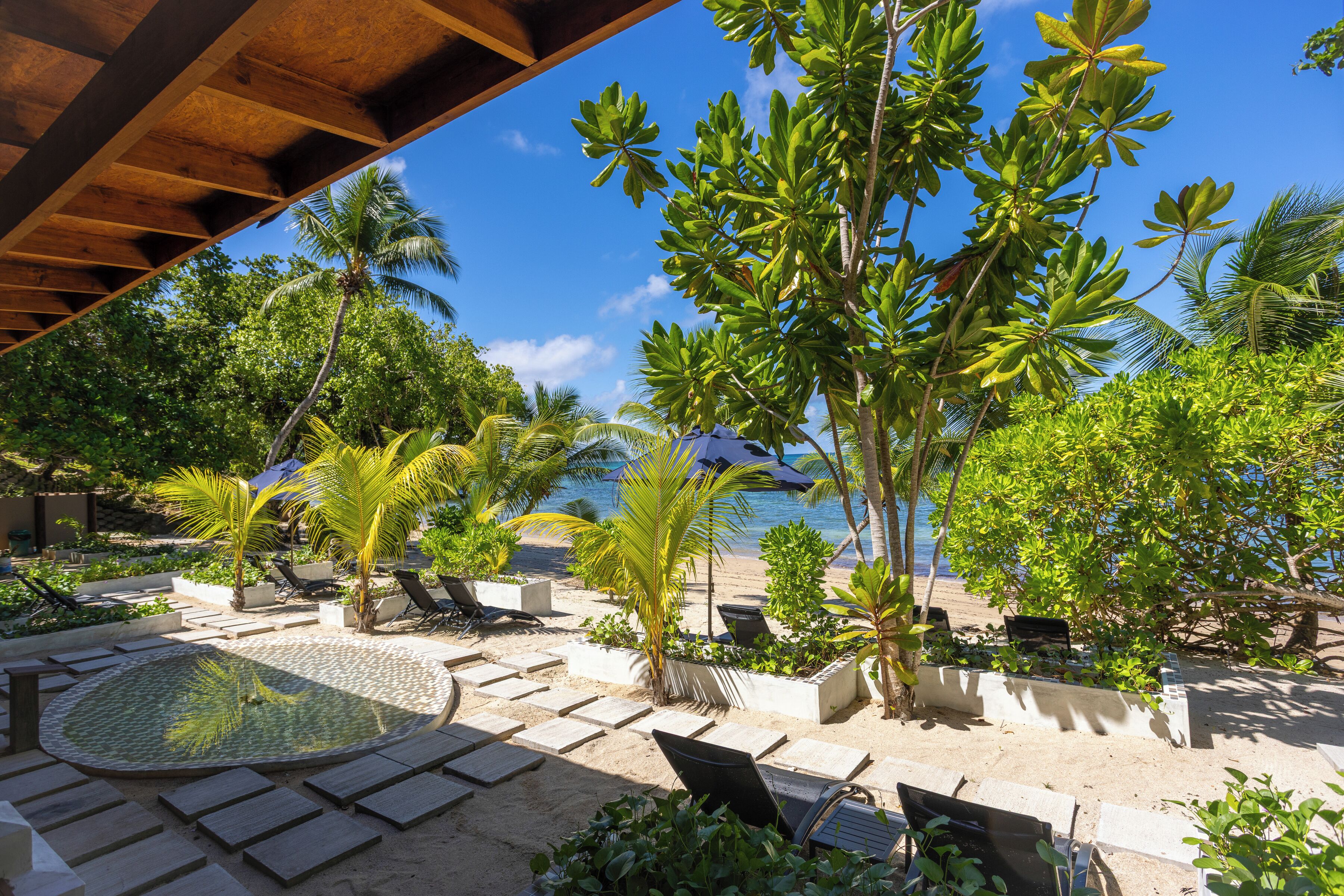 Vista a la playa o al mar