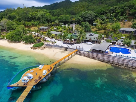 Free self parking. Coco de Mer Hotel and Black Parrot Suites