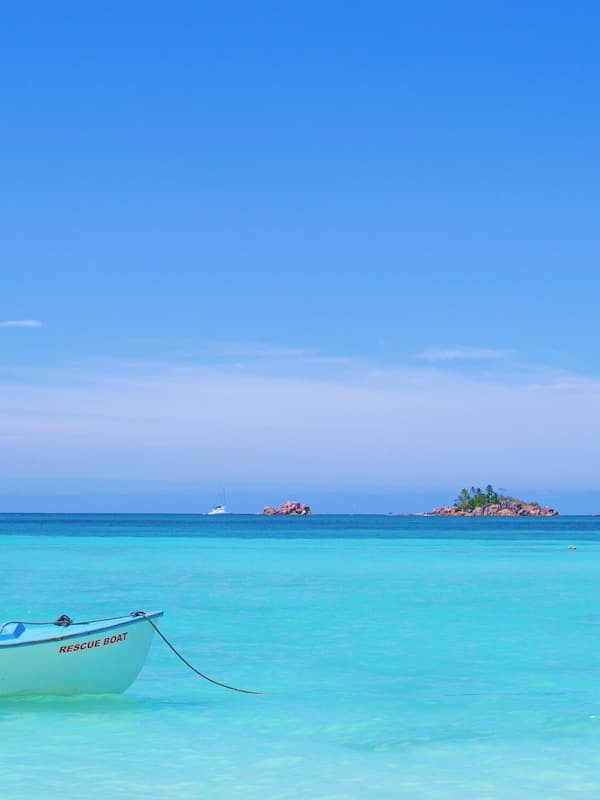 On the beach, sun-loungers, beach umbrellas, beach towels