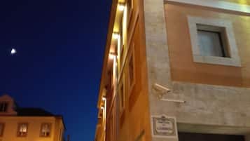 Front of property – evening/night