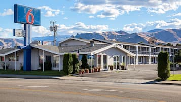 Façana frontal de l'allotjament