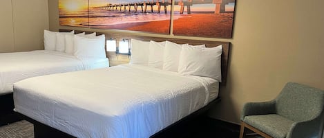 Surmatelas, rideaux occultants, Wi-Fi gratuit, draps fournis
