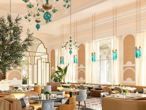 2 restaurants, Mediterranean cuisine - Raffles Al Areen Palace Bahrain (Zallaq)