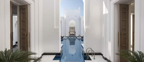 Villa royale, 2 chambres, piscine privée | Vue de la chambre