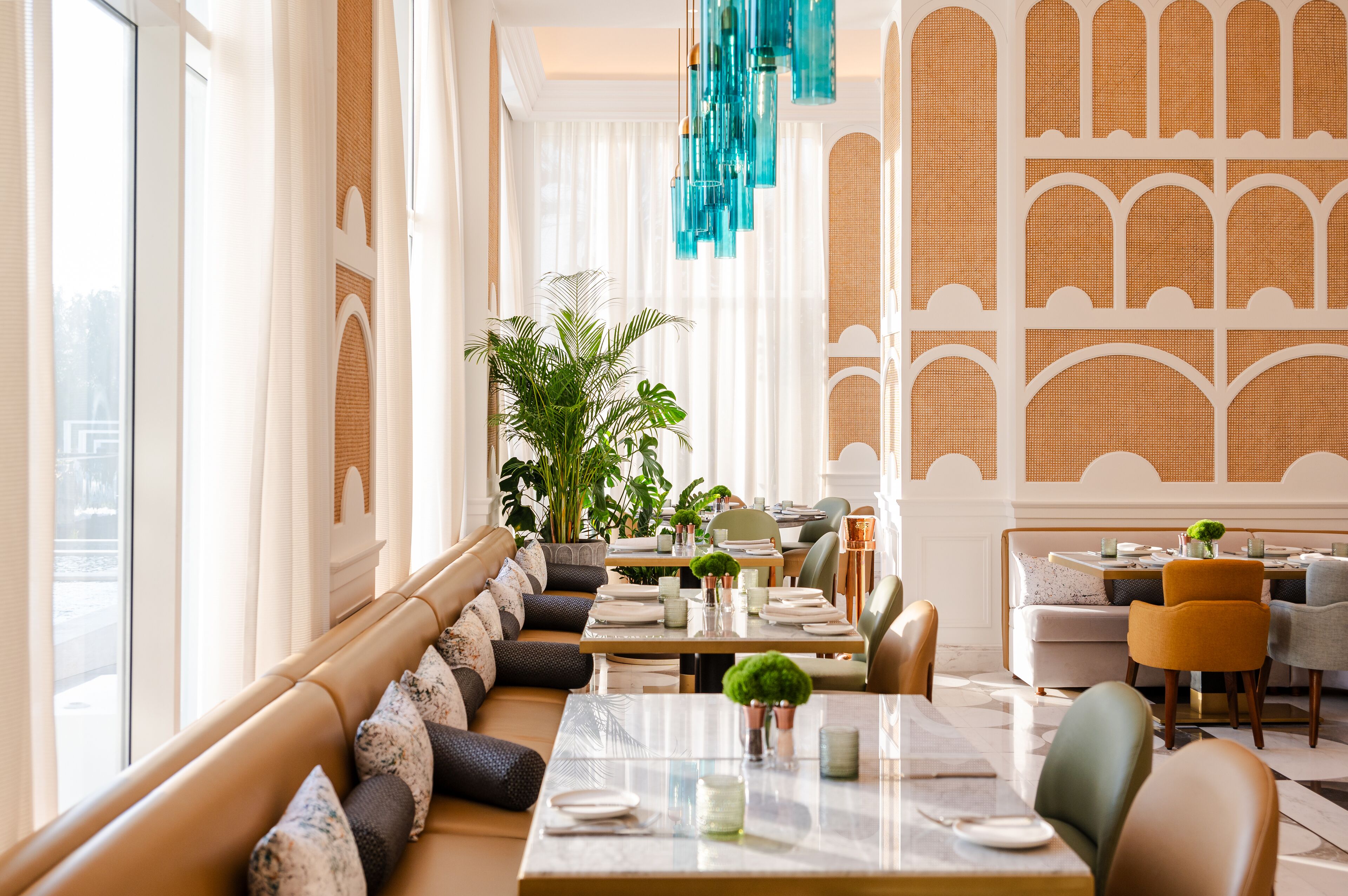 2 restaurants, mediterranean cuisine