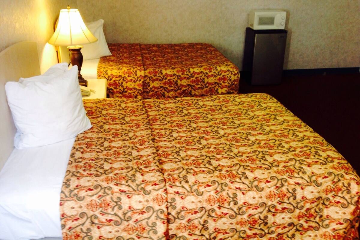 Standard Double Room, 2 Double Beds | Frette Italian sheets, pillowtop beds, iron/ironing board (on request)