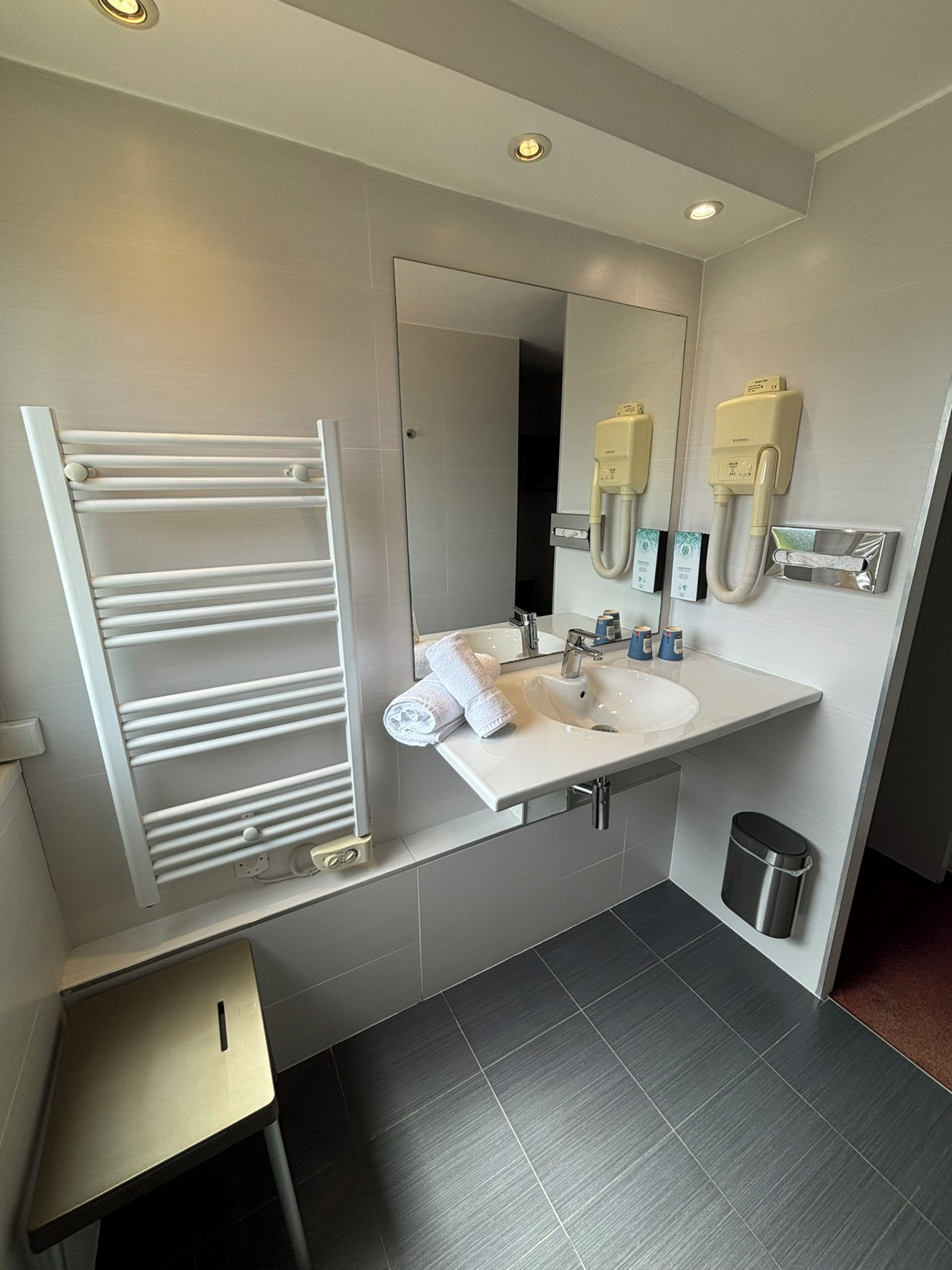 standard quadruple room, multiple beds | bathroom | eco-friendly toiletries, hair dryer, towels
