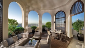 Rooftop terrace