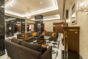 Sala de estar en el lobby