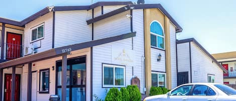 Entrada de la propiedad