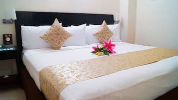 Iron/ironing board, rollaway beds, free WiFi, bed sheets