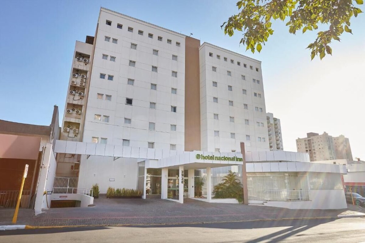 Fachada do Hotel Nacional Inn Bauru, Bauru-SP