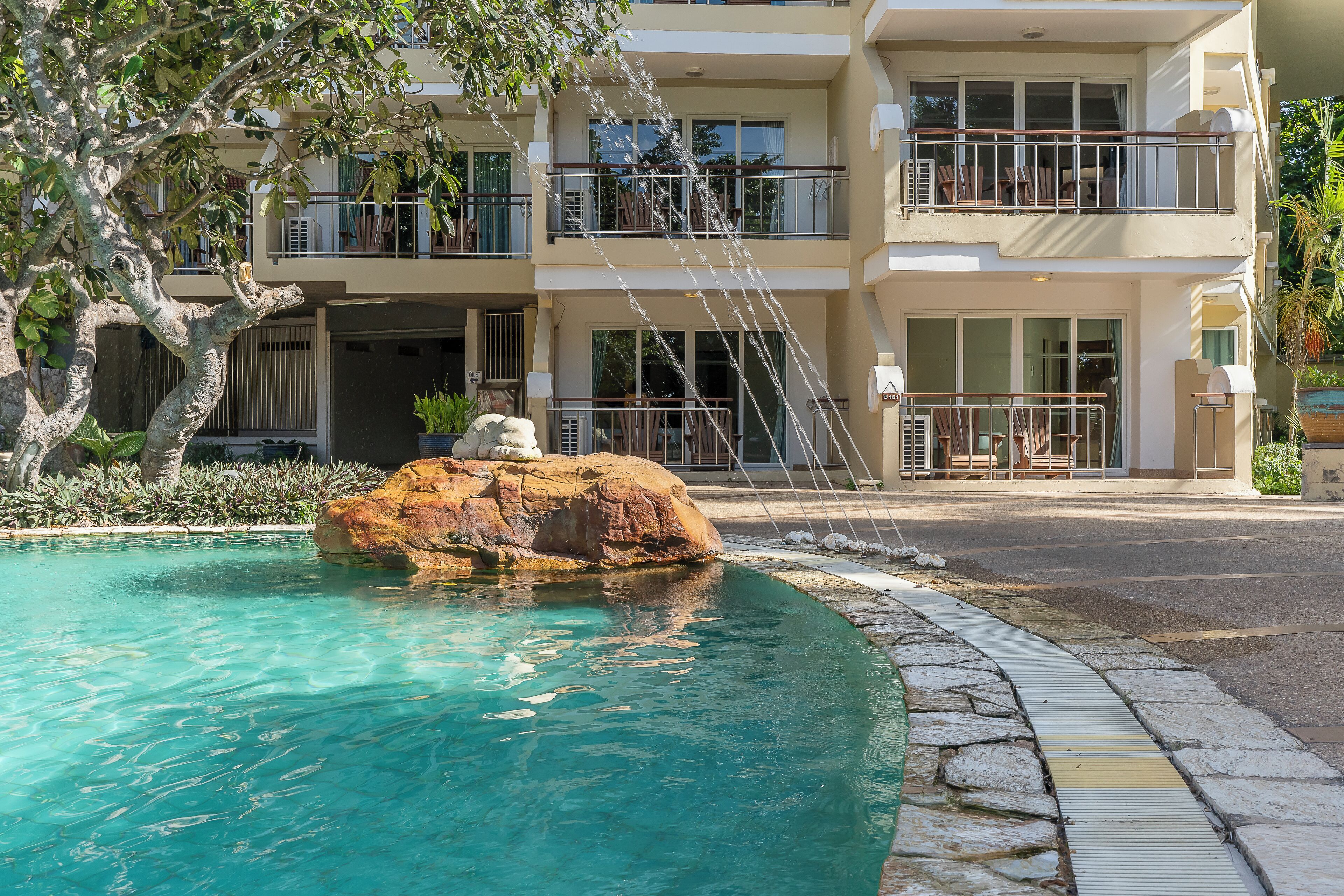 2 outdoor pools, open 7:00 AM to 9:00 PM, pool umbrellas, sun loungers