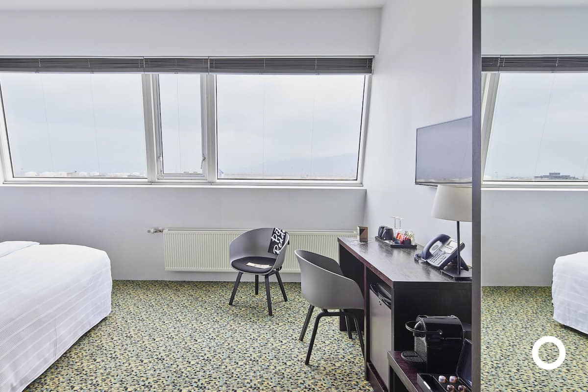 Executive kamer, 1 twee- of 2 eenpersoonsbedden | Een minibar, een bureau, een laptopwerkplek, verduisterende gordijnen