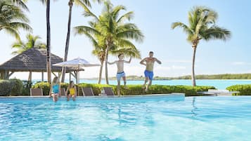 2 outdoor pools, free pool cabanas, pool umbrellas