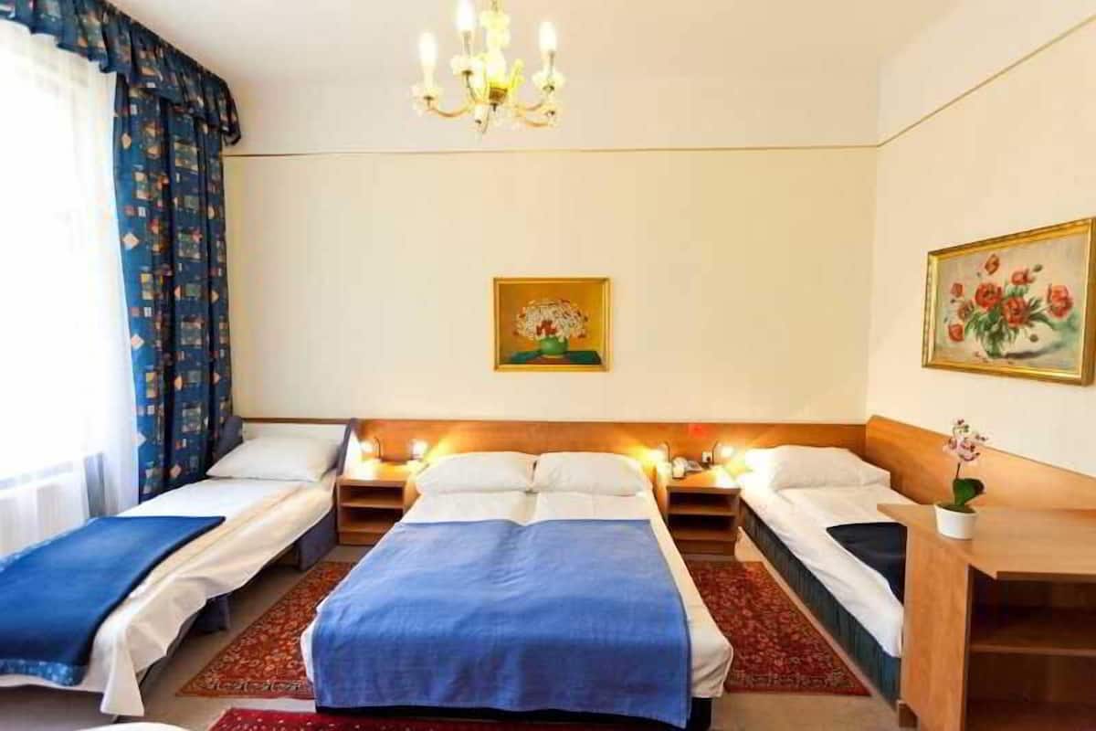 In-room safe, desk, blackout drapes, iron/ironing board (on request)