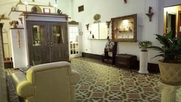 Interior entrance