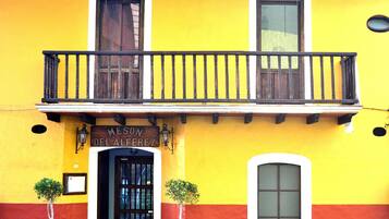 Fassade der Unterkunft