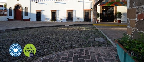 Façade de l’hébergement