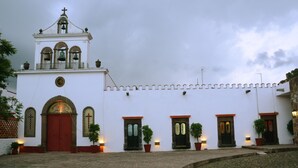 Façana frontal de l'allotjament