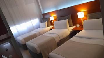 Standard Triple Room | Premium bedding, down comforters, minibar, in-room safe