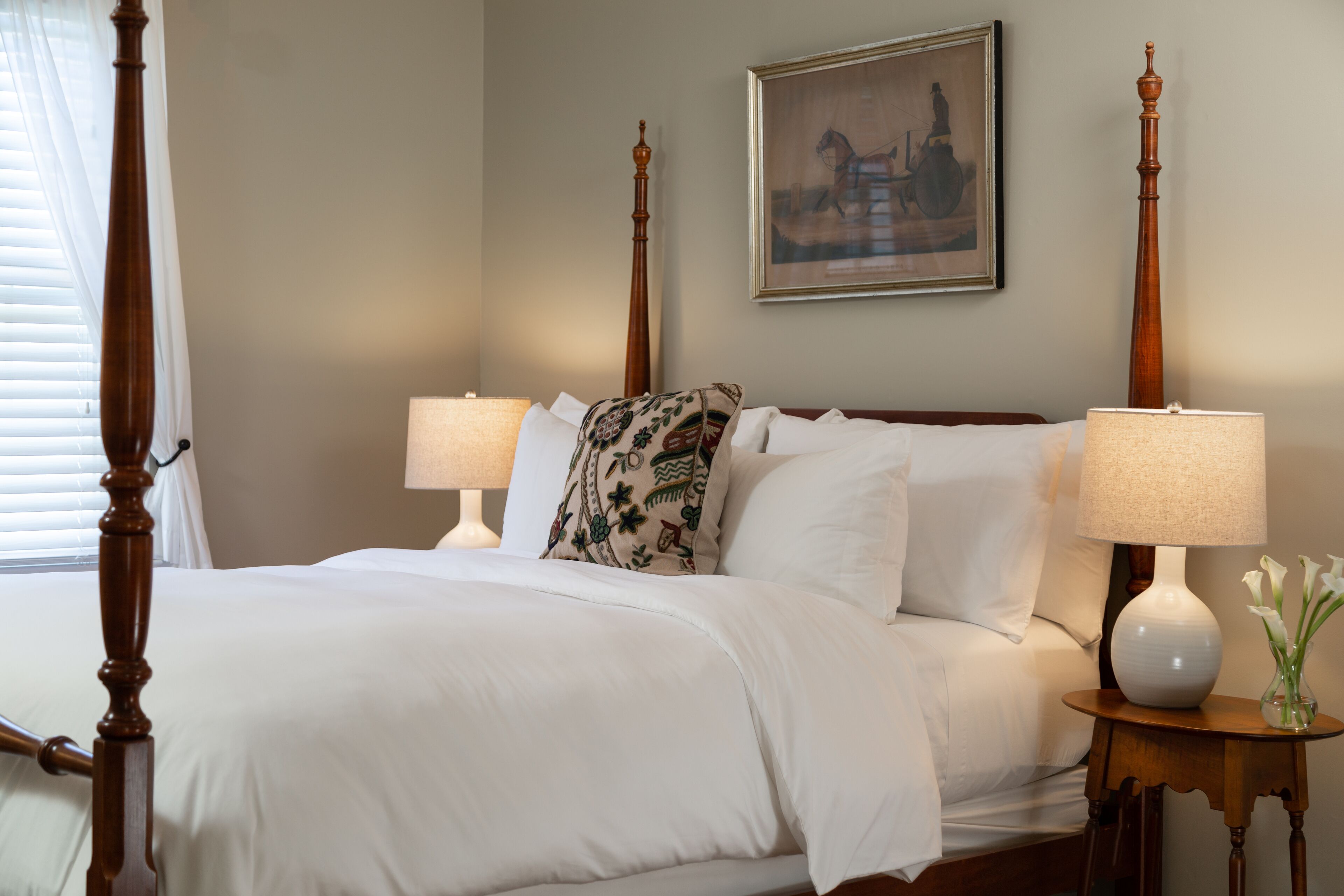 village room, 1 queen bed | egyptian cotton sheets, premium bedding, down duvets, pillow-top beds