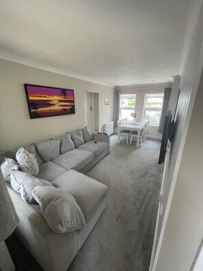 Hus - eget badrum - utsikt mot staden (maisonette) | Lounge