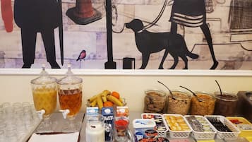 Gratis kontinental morgenmad hver dag