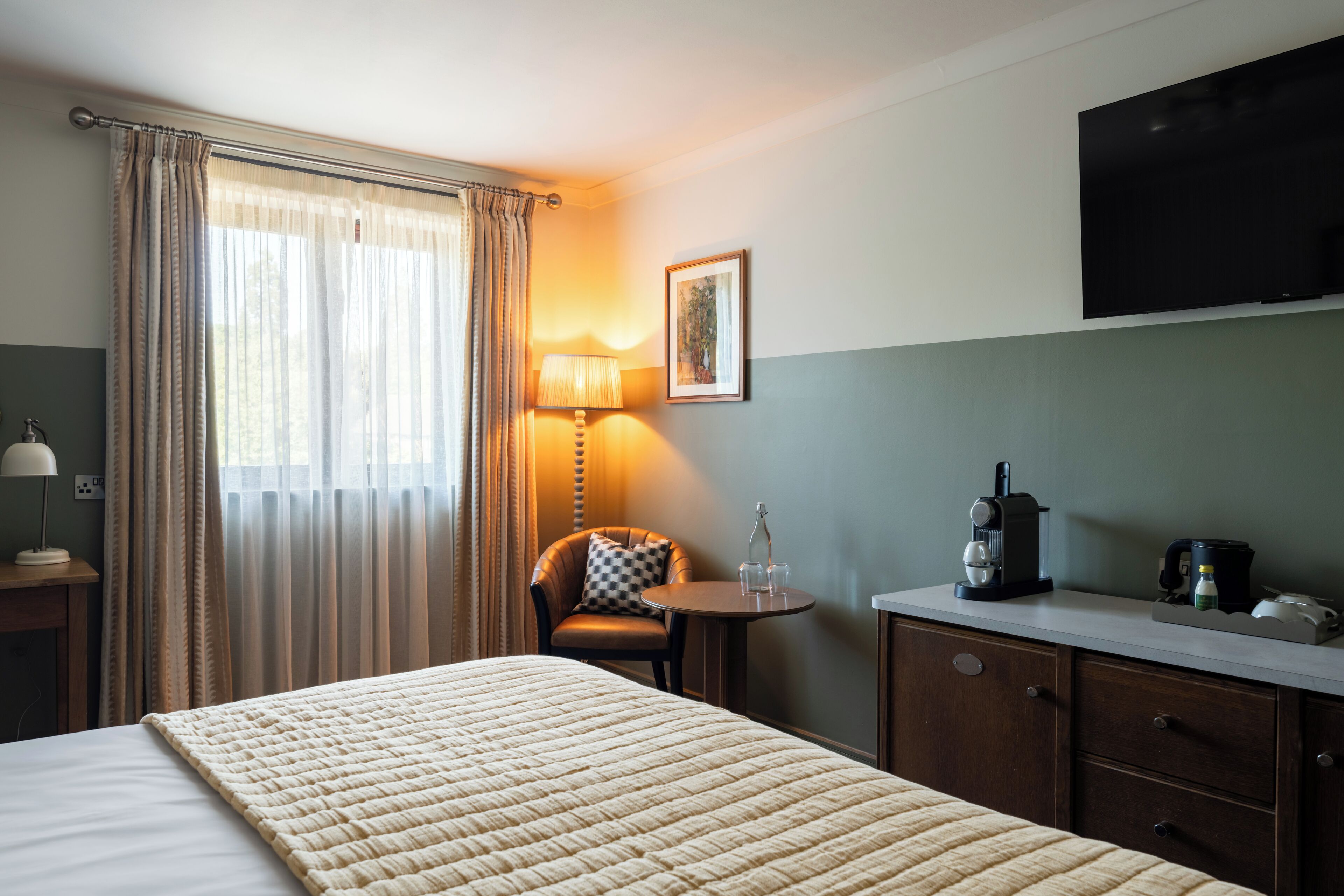 superior double room | memory-foam beds, individually decorated, desk, iron/ironing board