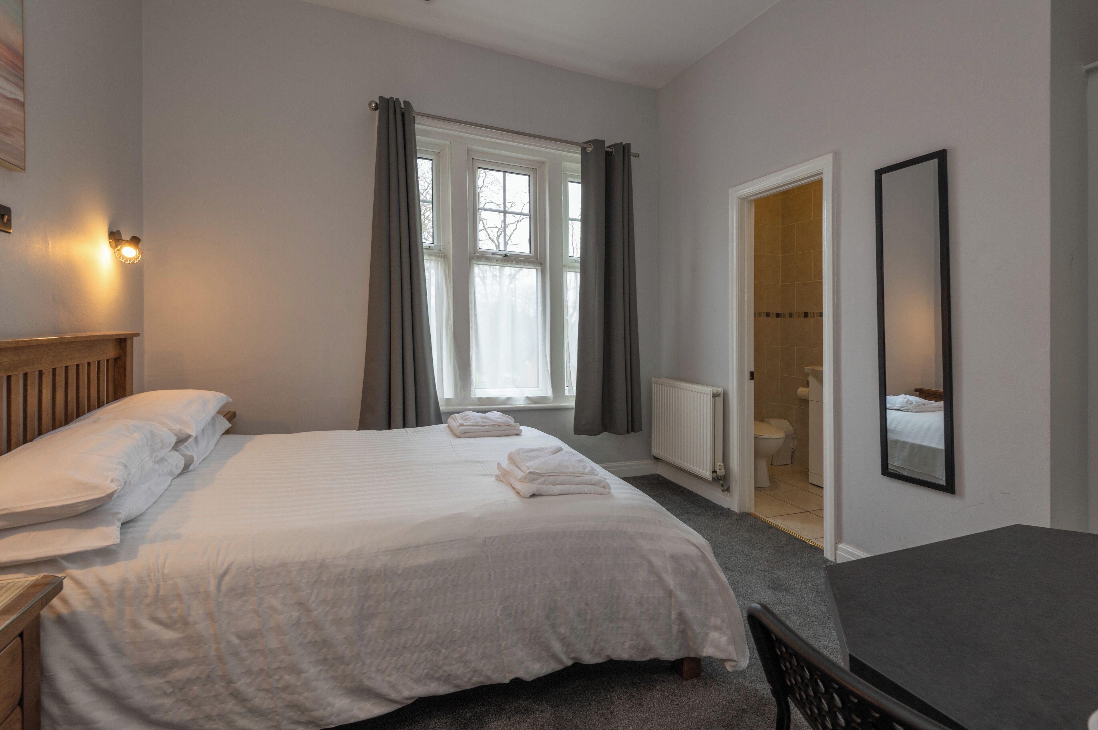 double room | premium bedding, select comfort beds, desk, blackout curtains