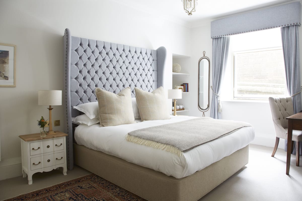 Draps en coton égyptien, literie de qualité, coffre-fort, décor unique