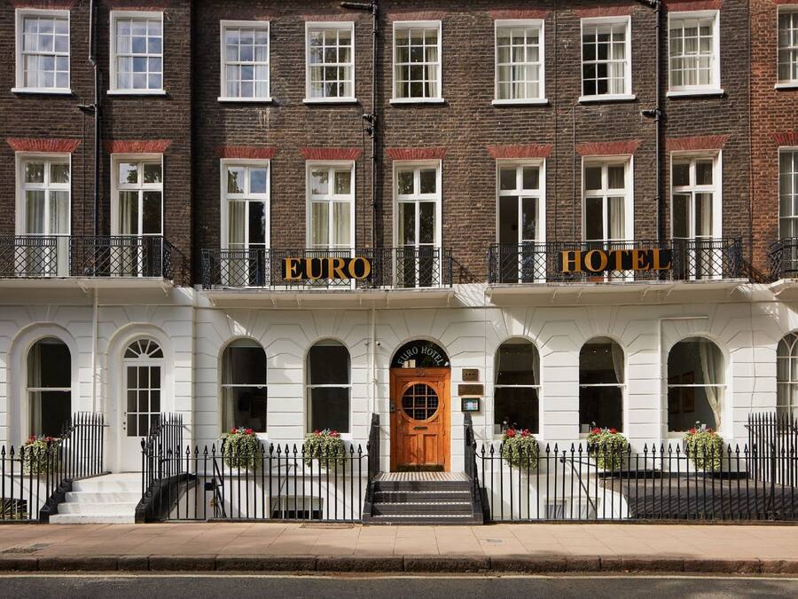 Fassade der Unterkunft