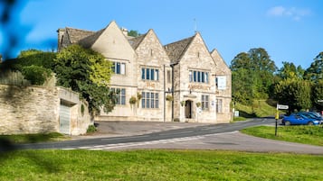 Majoituspaikan julkisivu