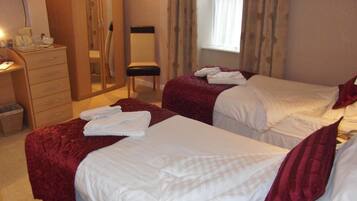 Desk, iron/ironing board, cots/infant beds, free WiFi