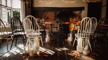 Indoor wedding