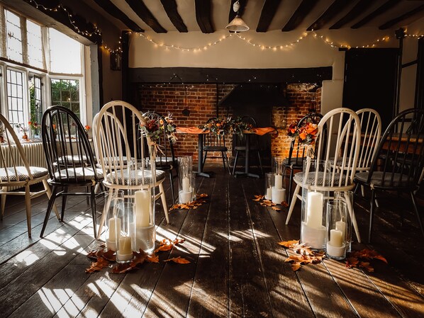 Indoor wedding