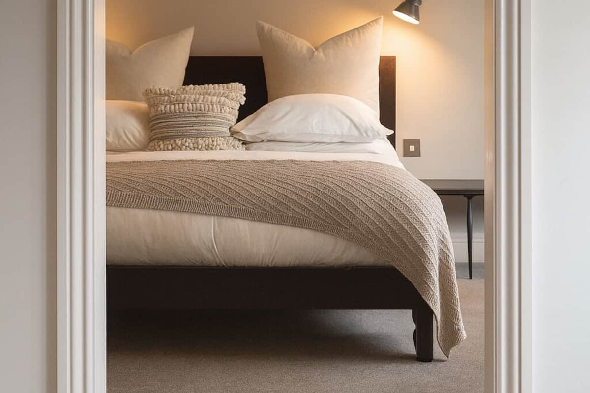 Bailey Suite | Individually decorated, individually furnished, desk, laptop workspace