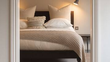 Bailey Suite | Desk, laptop workspace, iron/ironing board, cots/infant beds