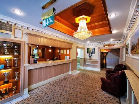 Reception. Castle Hotel