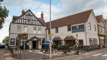 Fassade der Unterkunft