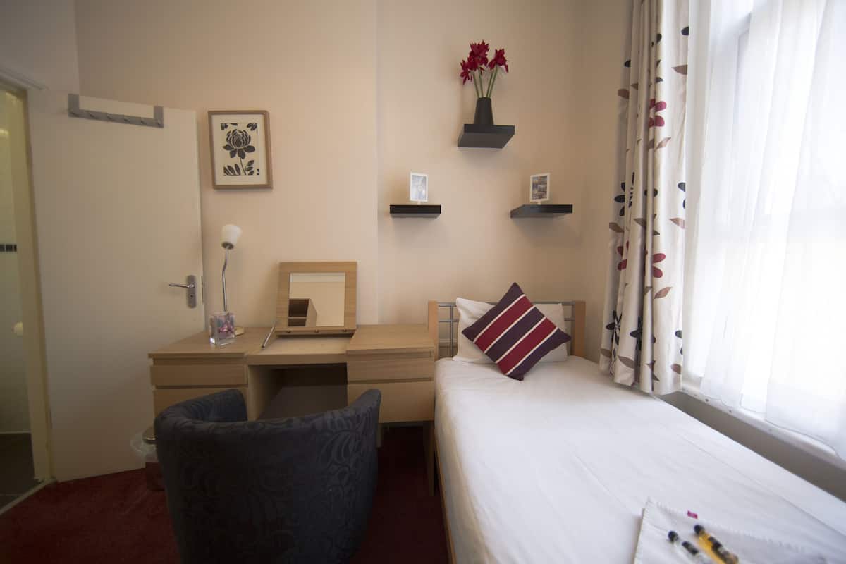Desk, soundproofing, iron/ironing board (on request), free WiFi