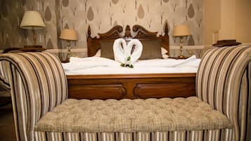 Desk, iron/ironing board, free cots/infant beds, free WiFi