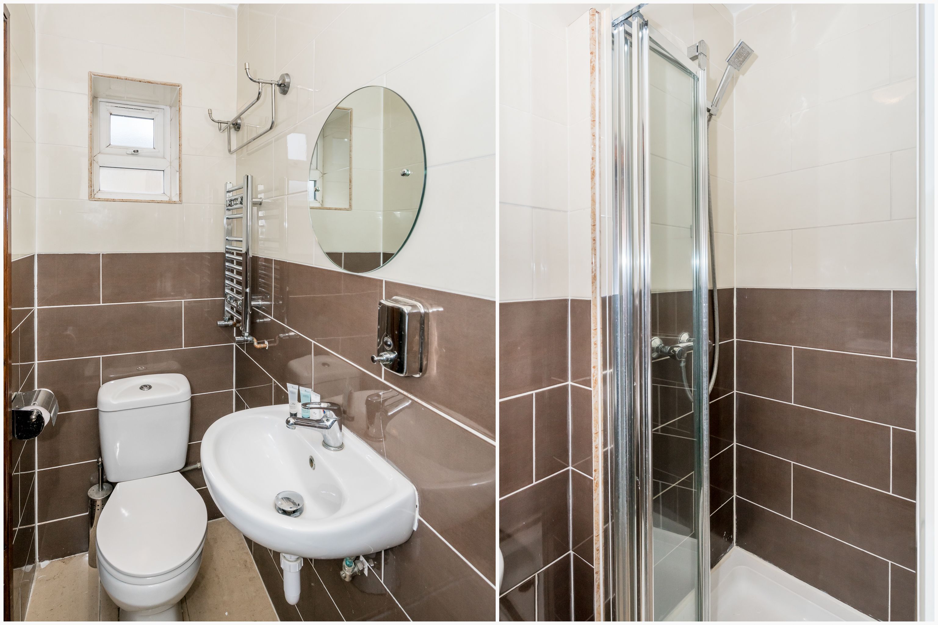 Standard Double Room | Bathroom | Hair dryer, towels, soap, toilet paper
