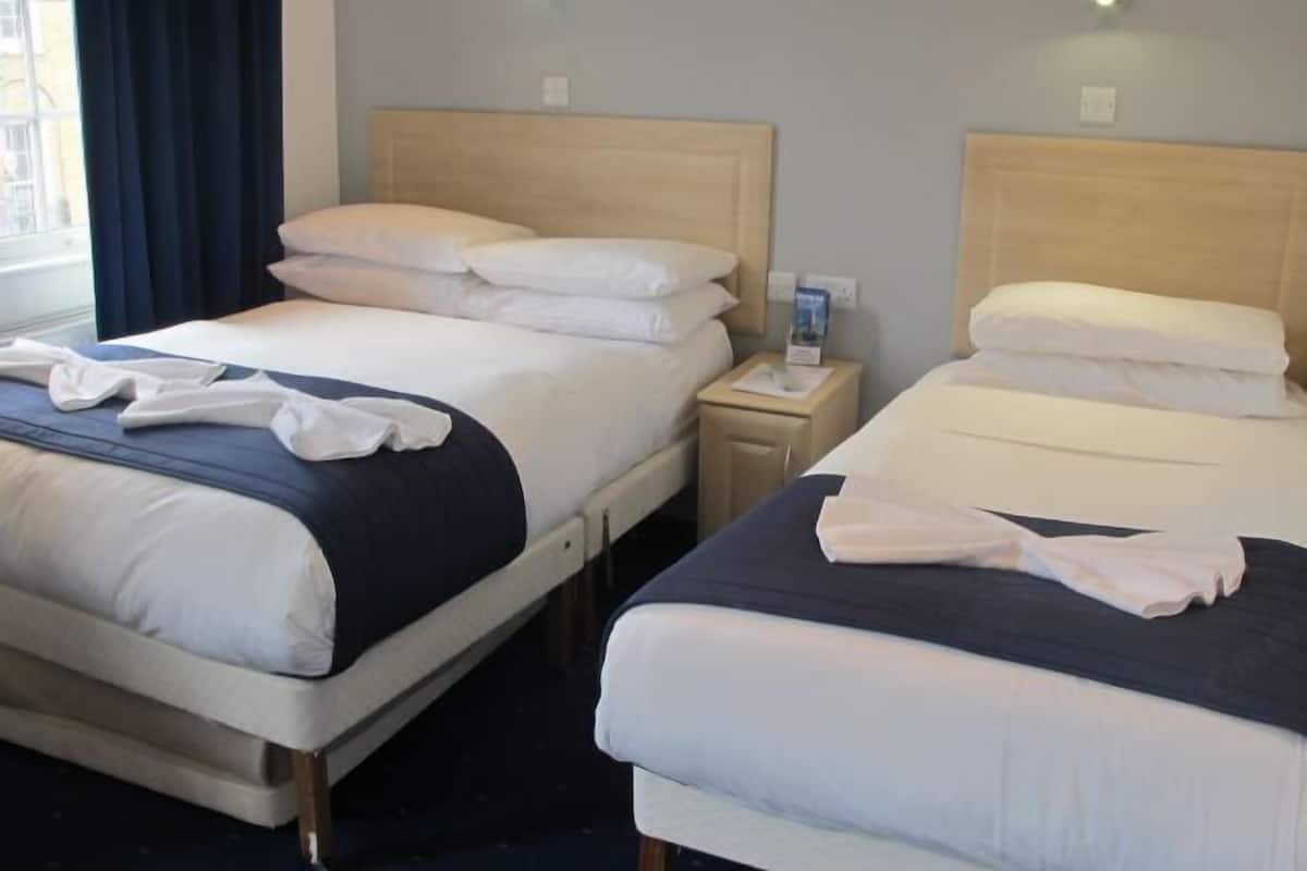 In-room safe, desk, iron/ironing board, cots/infant beds