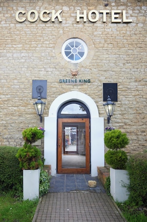 Exterior. Cock Hotel Stony Stratford by Greene King Inns