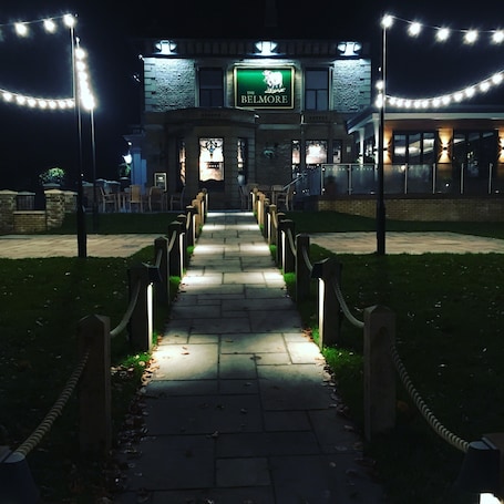 Front of property - evening/night