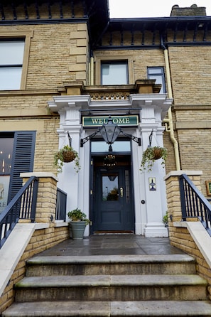 Entrada de la propiedad