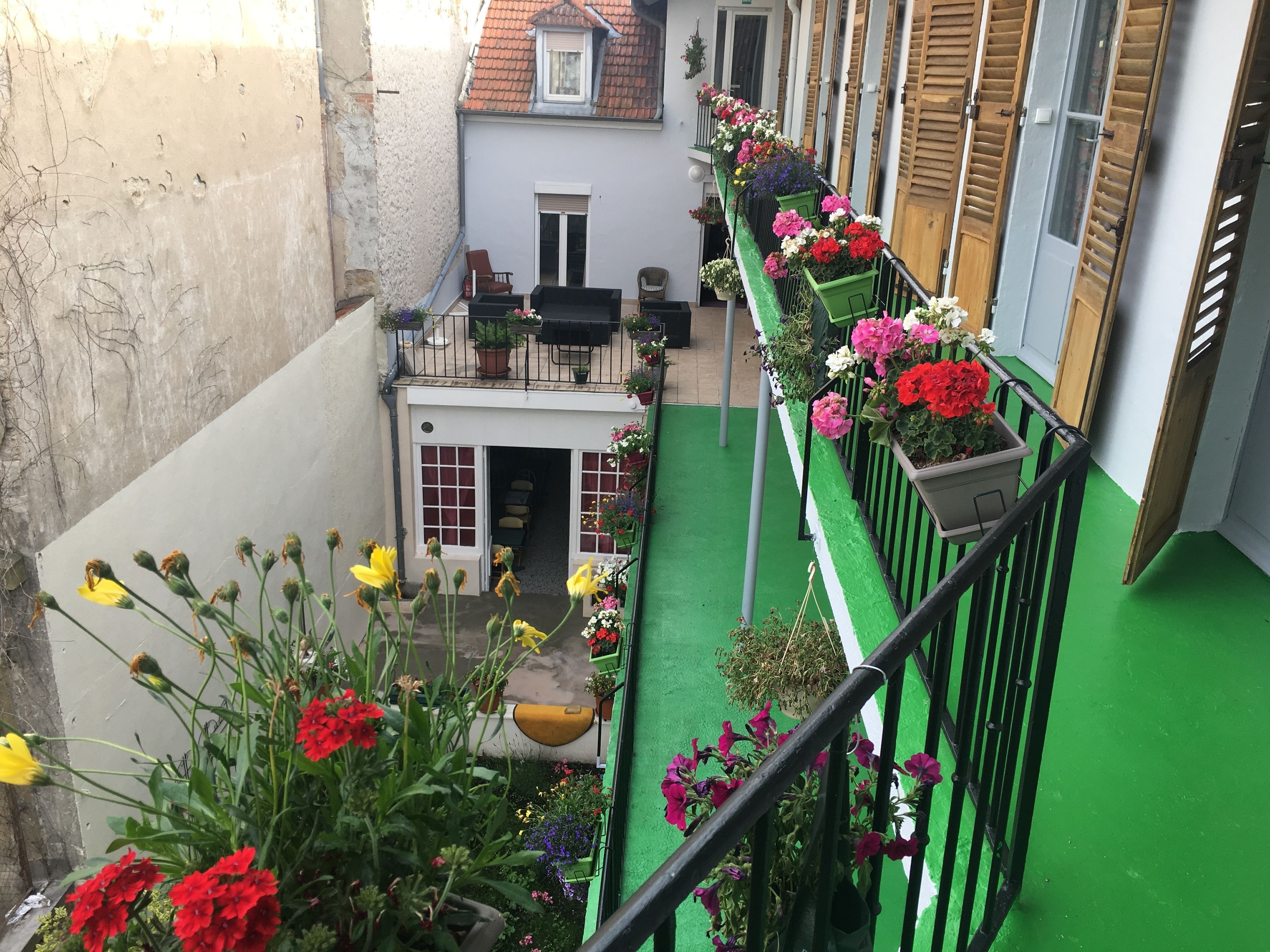 Vue depuis l’hébergement