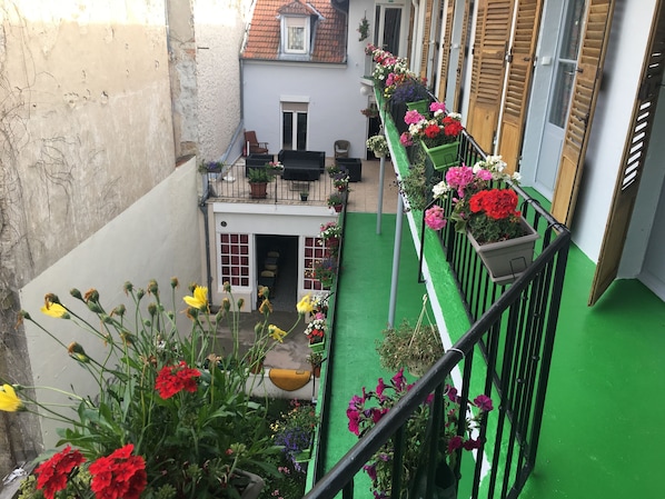 Vue depuis l’hébergement
