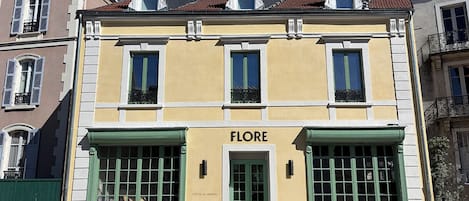 Fassade der Unterkunft